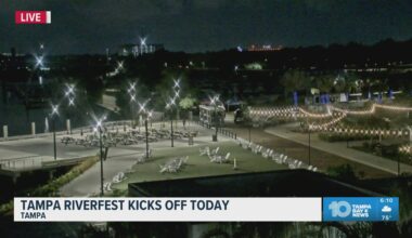 Tampa Riverfest kicks off today and runs through Saturday