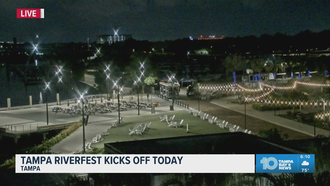 Tampa Riverfest kicks off today and runs through Saturday