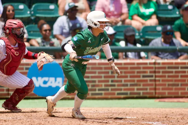Stetson softball beat Florida State, 8-3, in the NCAA Tallahassee Regional at JoAnne Graf Field on Friday, May 15, 2026.