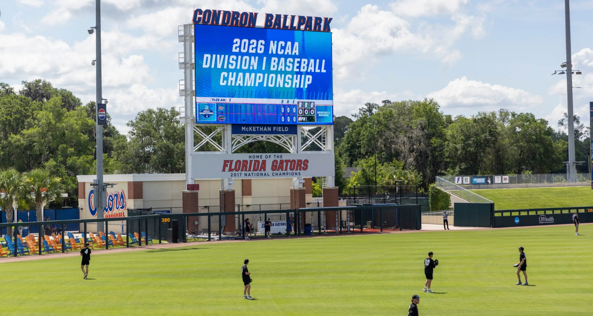 Florida vs. Miami in Gainesville Regional, TV channel, streaming info