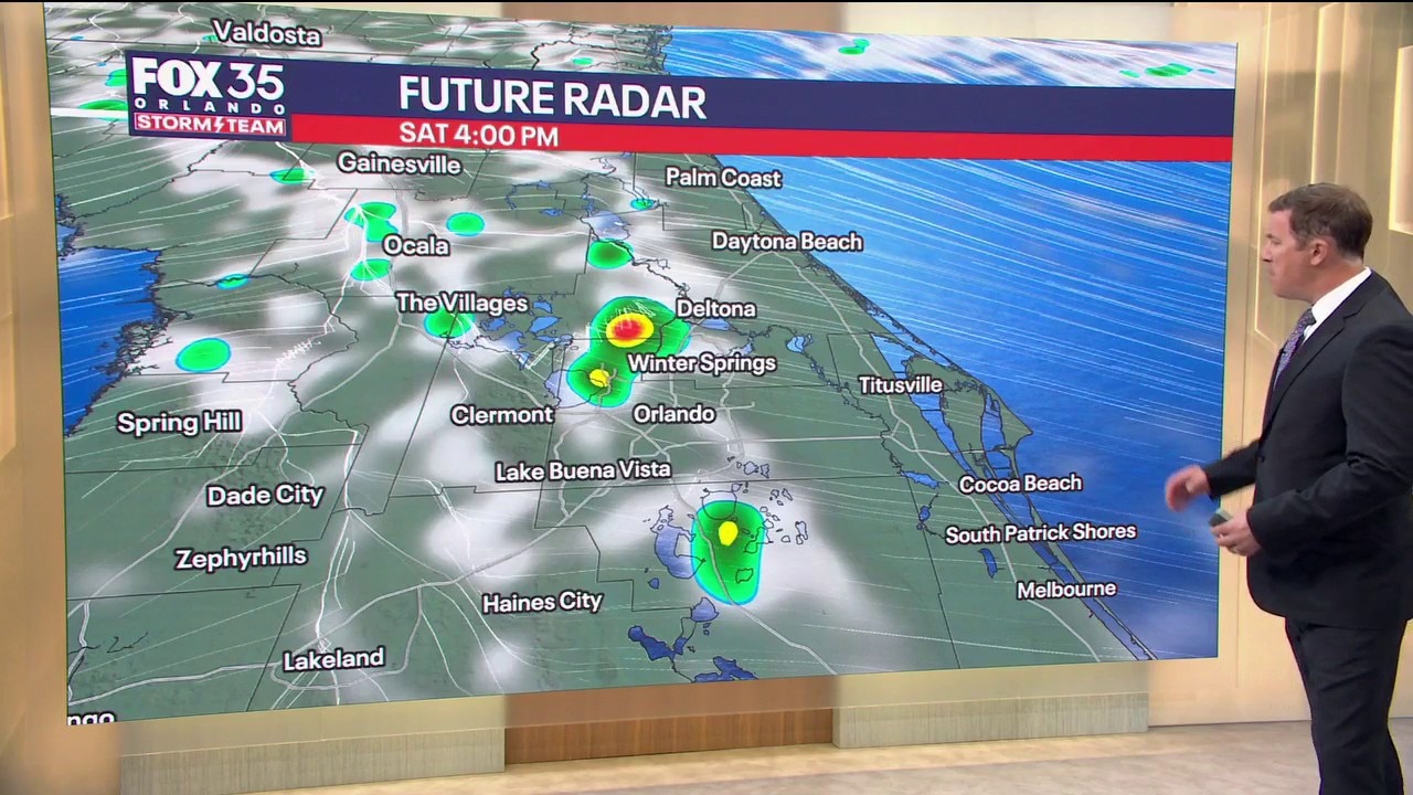 Orlando AM Weather Forecast: Rainy weekend ahead