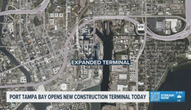 Port Tampa Bay opens new construction terminal on Wednesday