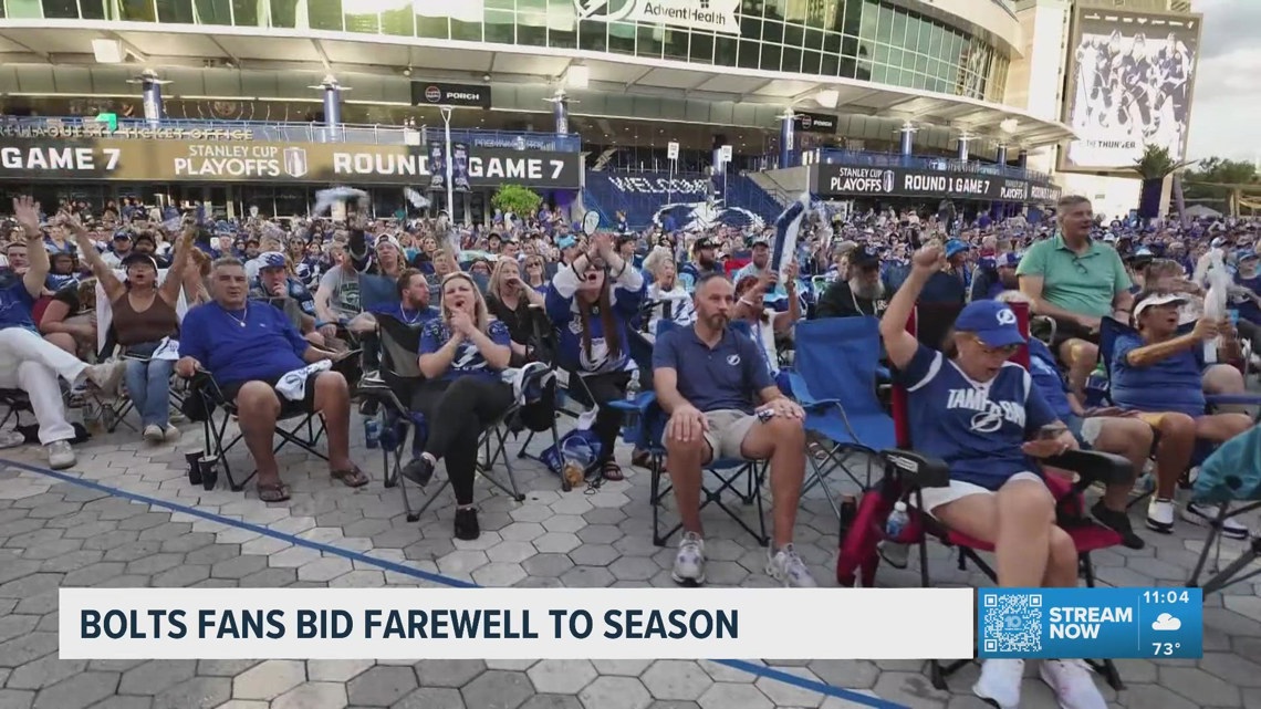 Fans react after Lightning lose 2-1 against Canadiens in Game 7