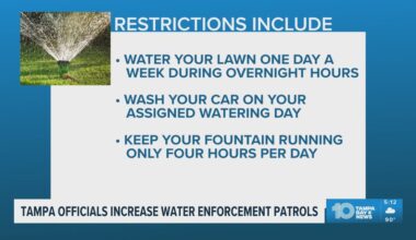 Tampa officials increase water enforcement patrols