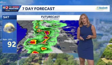 Memorial Day weekend has afternoon showers & storms |Forecast Video 5/23