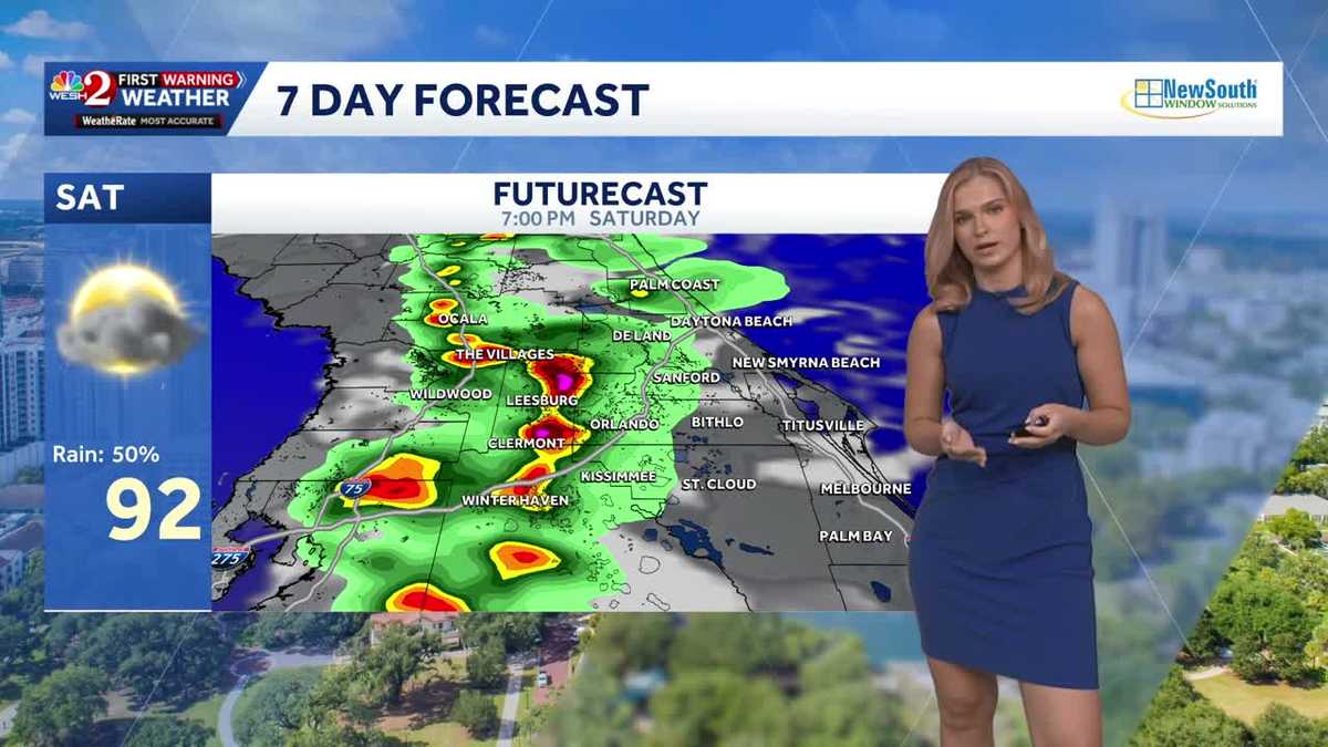 Memorial Day weekend has afternoon showers & storms |Forecast Video 5/23