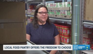 Food pantry serving families in need in the Tampa Bay area