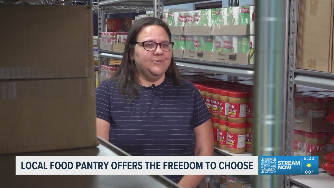 Food pantry serving families in need in the Tampa Bay area
