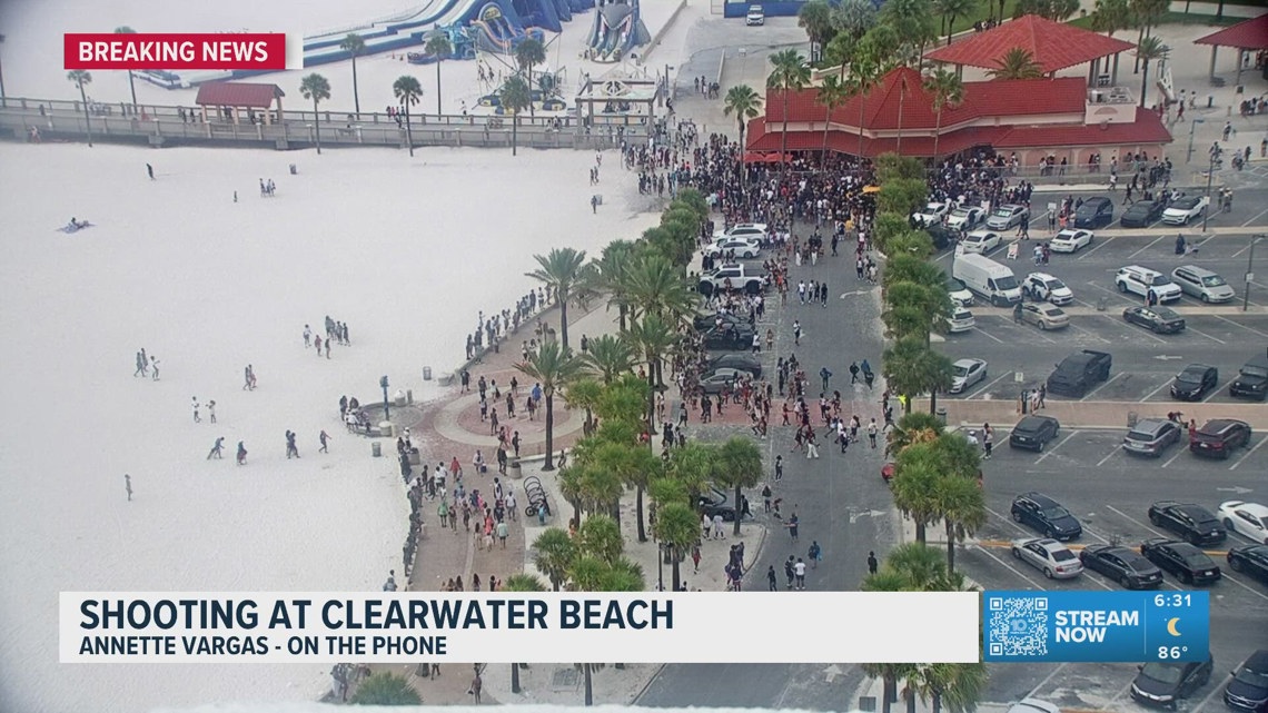 Shooting in Clearwater Beach leaves 1 injured, police say