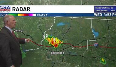 Staying summer-like for your holiday weekend for Tallahassee, the Big Bend and South Georgia! 😎