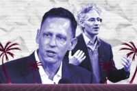 Peter Thiel and of Alex Karp of Palantir Technologies