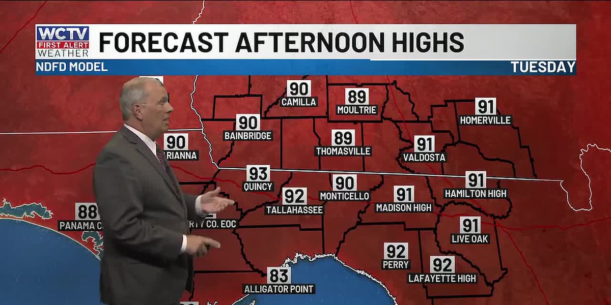 Stuck in the 90s: Staying above average this week 🌤️