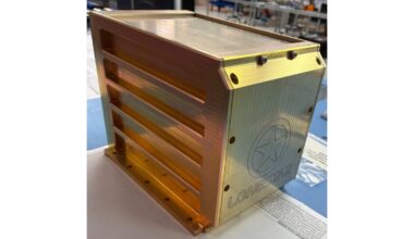 Prototype lunar data storage system developed by Tampa-based Lonestar Data Holdings for future Moon missions and space-based computing operations.