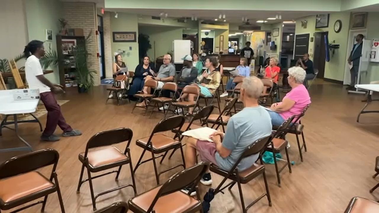 Organizers of the community voices town hall meeting said the goal was to identify some of the public's top priorities and come up with a strategy to make their voices heard. (Spectrum News image)