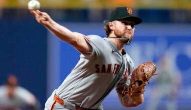 Giants lose homer and then game to Tampa Bay for fifth straight loss