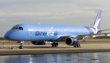 Breeze adds three new flights at two airports in region