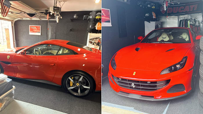 Stolen Ferrari Coupe out of Florida found in Houston-area home