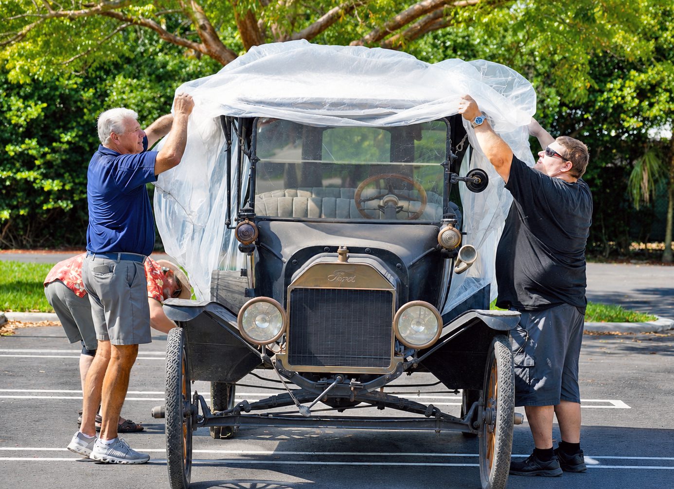 With auto club’s help, students restore a 1915 Model T and learn some history in the process