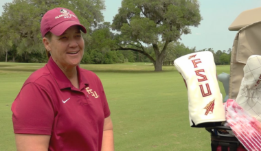 Florida State head golf coach Amy Bond