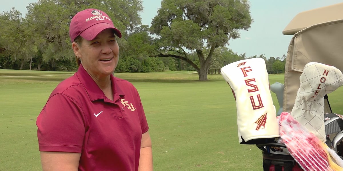 Florida State head golf coach Amy Bond