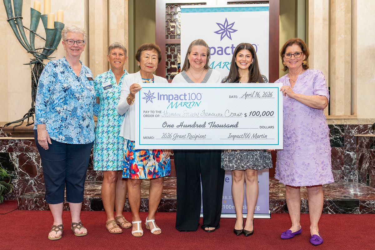 Humane Society Receives $100,000 Grant
