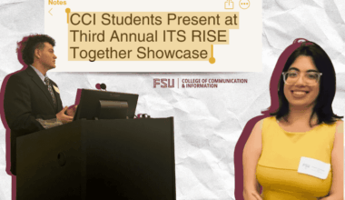 CCI Students Present at Third Annual ITS RISE Together Showcase – News & Events