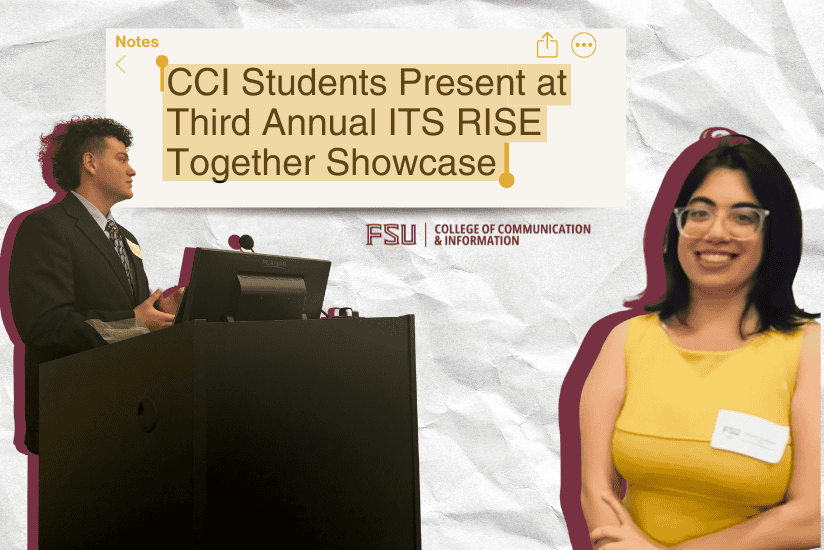 CCI Students Present at Third Annual ITS RISE Together Showcase – News & Events