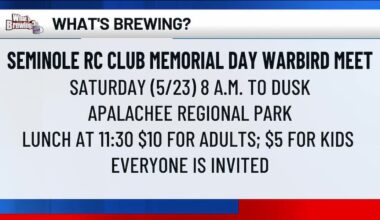 What’s Brewing - Seminole RC Club Memorial Day Warbird Meet