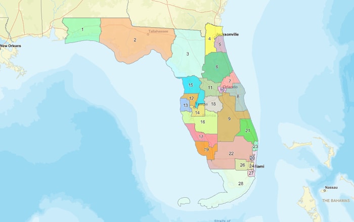 Florida court keeps new districts in place ahead of midterms