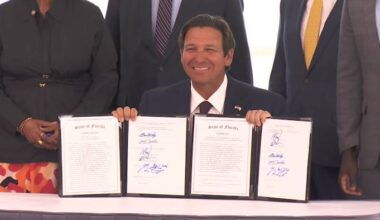 Bill to drop permitting from small building projects among 5 laws signed by Florida Gov. DeSantis. Here’s the full list
