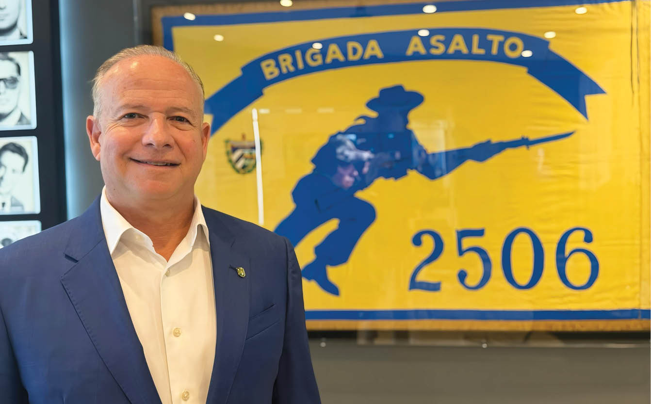 Carlos Luis: Directing operation of Bay of Pigs Brigade 2506 Museum