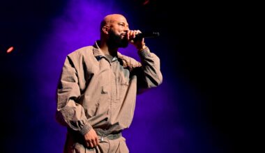Common performs onstage for The Children In Conflict Show at Brooklyn Paramount on December 11, 2025 in New York City.