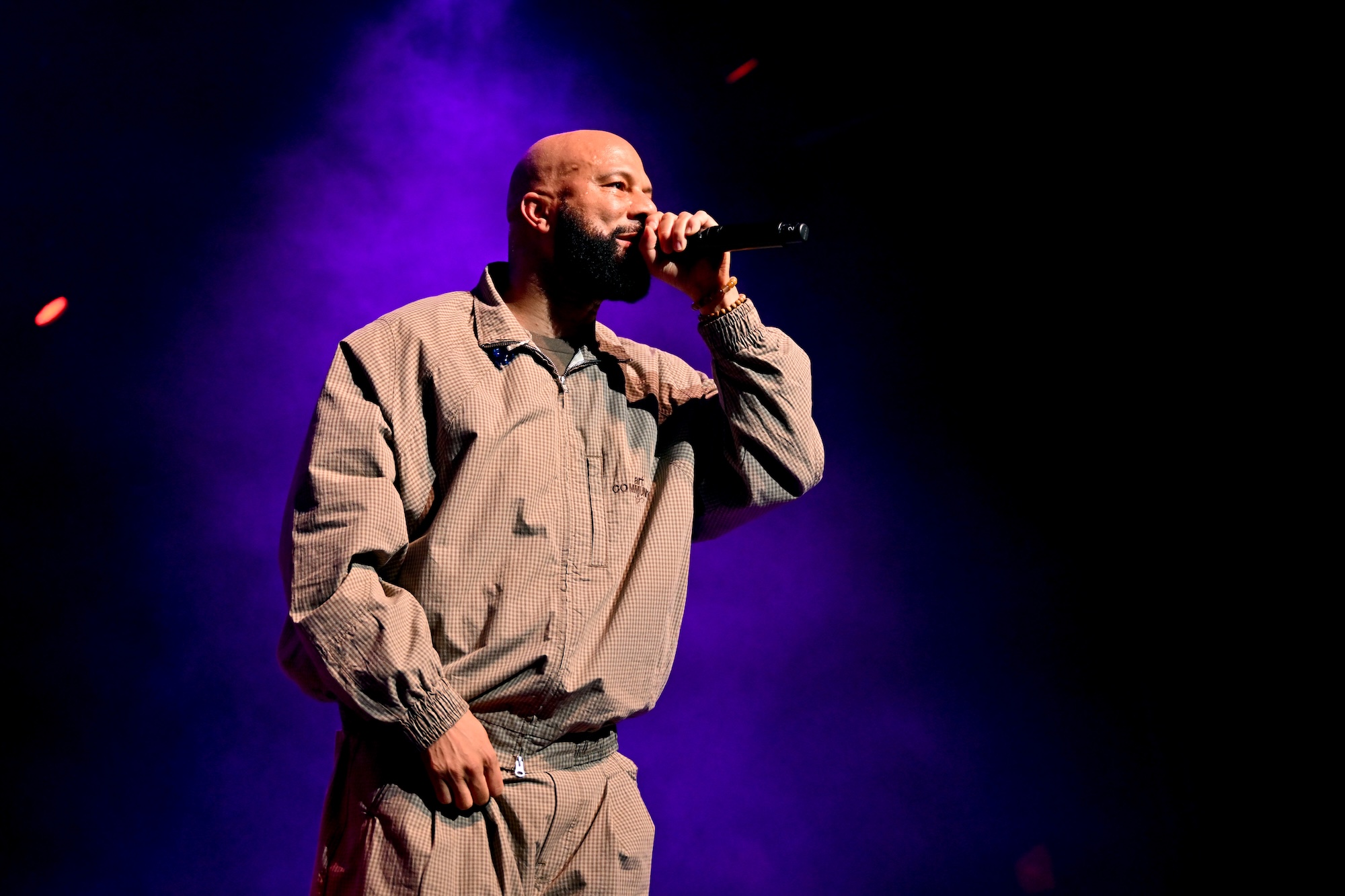 Common performs onstage for The Children In Conflict Show at Brooklyn Paramount on December 11, 2025 in New York City.