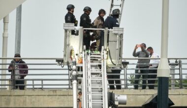 Florida man faces charges after ending multiday protest atop DC’s Frederick Douglass bridge