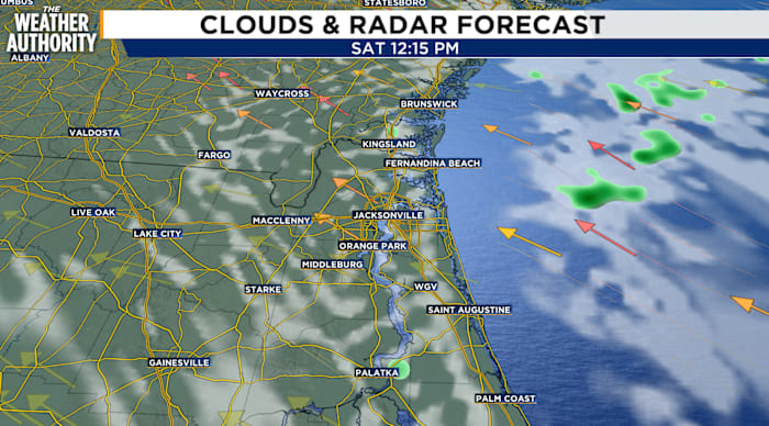 Above-normal heat, breezy conditions expected in northeast Florida, southeast Georgia