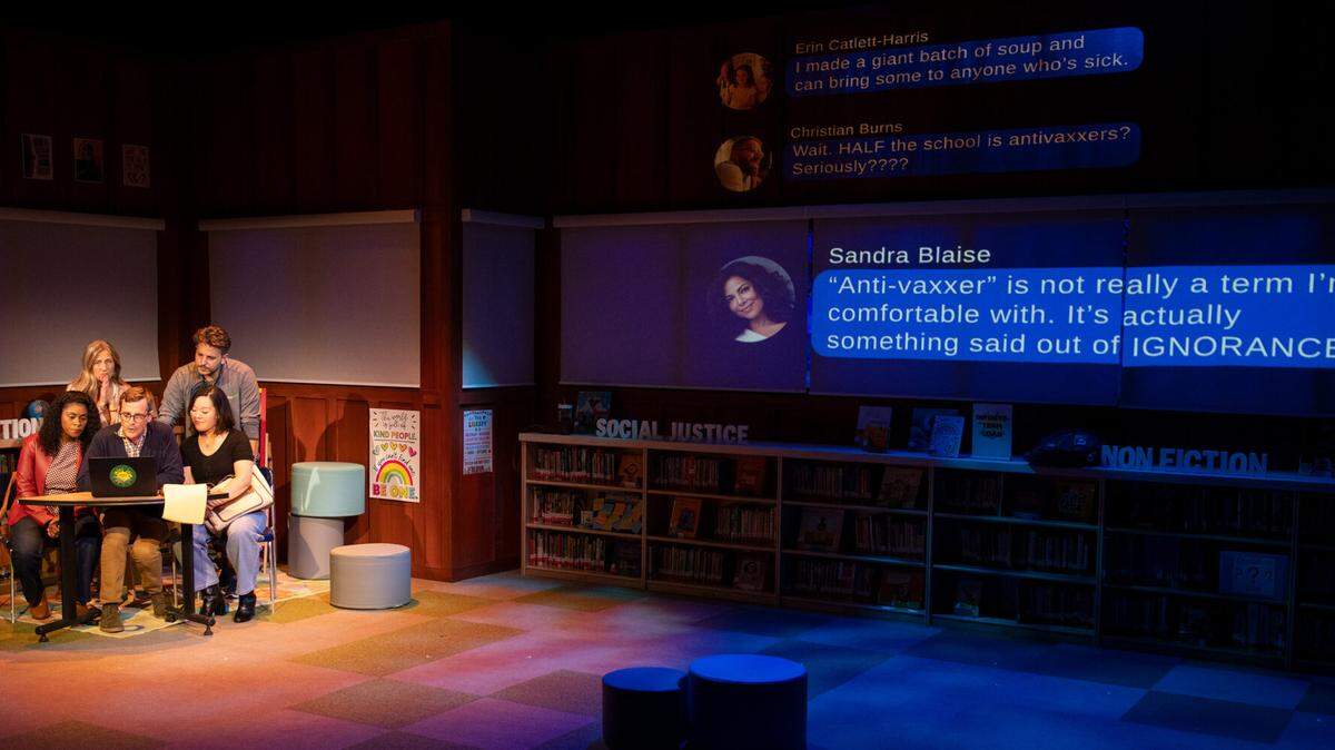 Eureka Day at GableStage skewers the vaccine debate