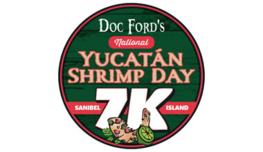 Sanibel road closures for Doc Ford’s Yucatán Shrimp Day Race on Saturday