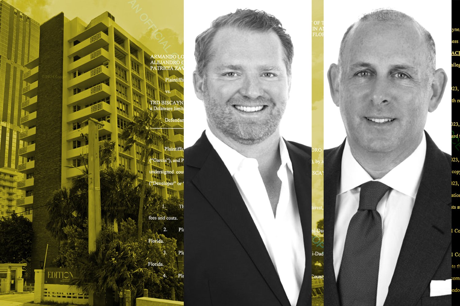 Edition Residences Miami Buyers Sues Two Roads