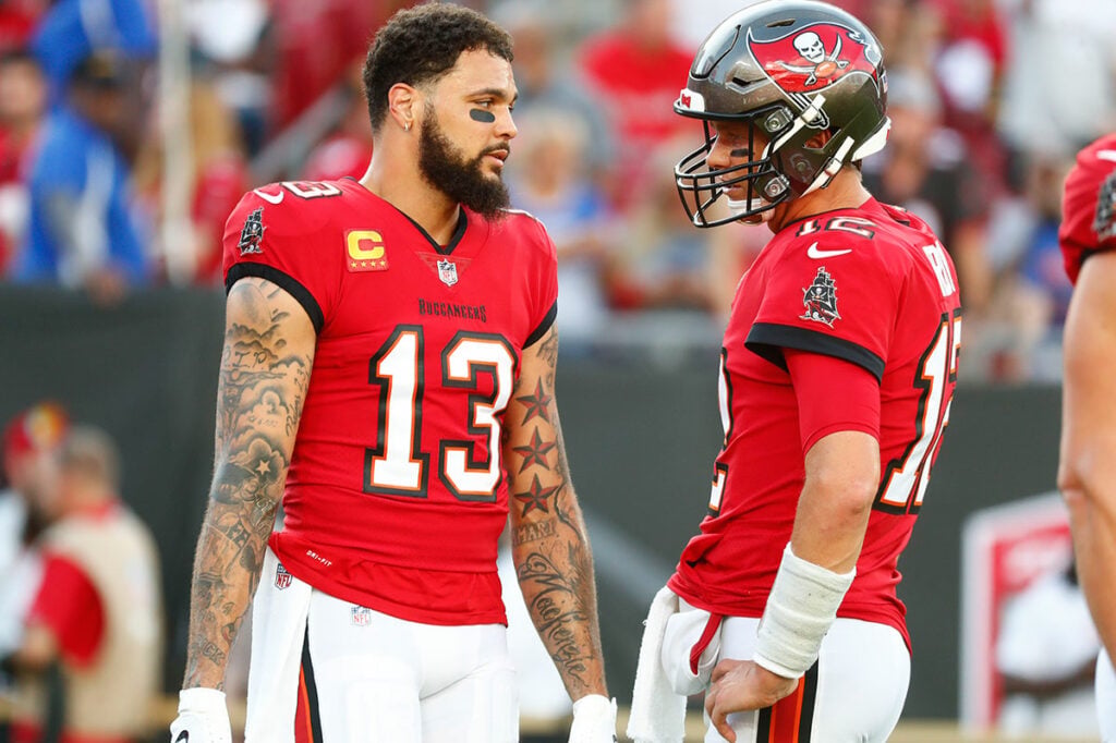 What Did Bucs Legends Think Of Mike Evans' Decision To Leave Tampa Bay? 2 Bucs Wr Mike Evans And Qb Tom Brady