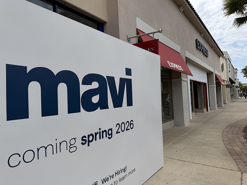 Mavi Jeans is coming in spring 2026 to the space next to Express in St. Johns Town Center. Mavi Jeans is coming in spring 2026 to the space next to Express in St. Johns Town Center.