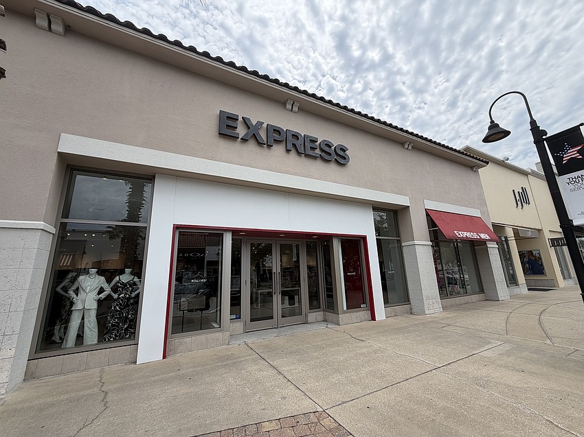 Men’s and women’s clothing retailer Express operates at 4711 River City Drive in St. Johns Town Center. Men’s and women’s clothing retailer Express operates at 4711 River City Drive in St. Johns Town Center.