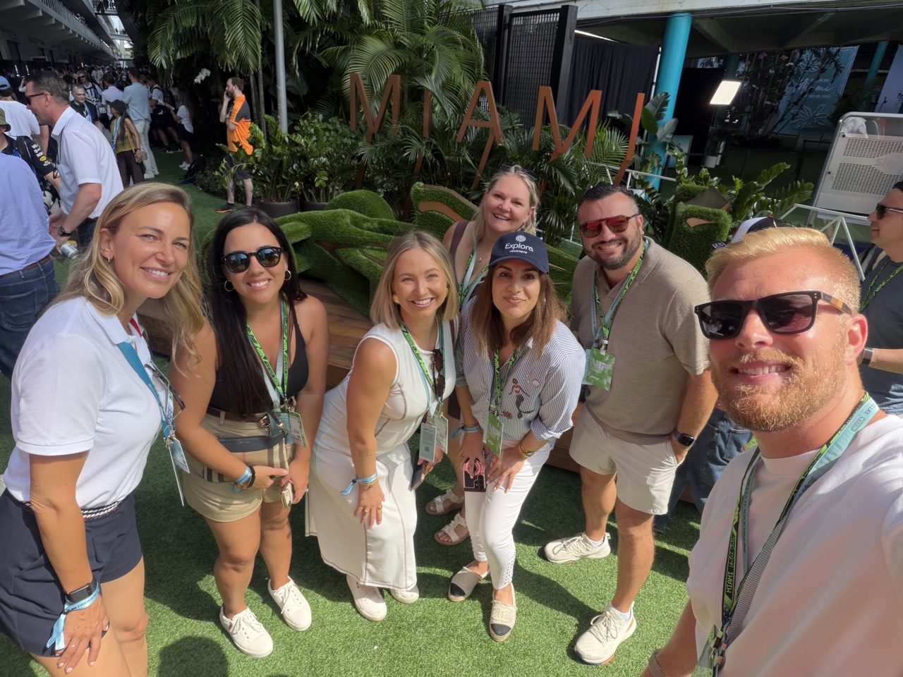 F1 Miami Paddock Club group