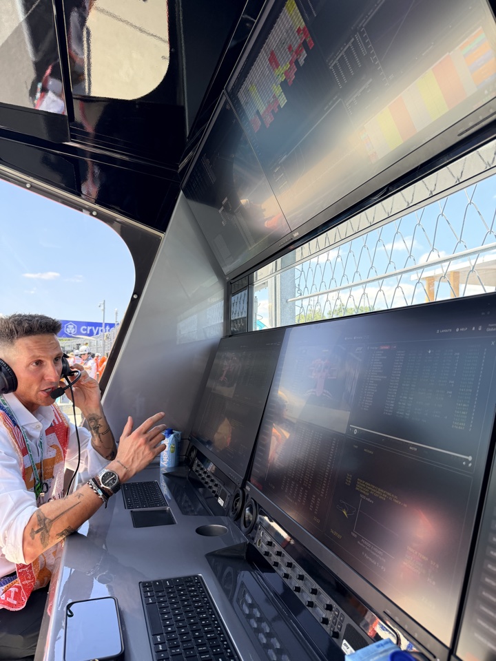 F1 Miami Paddock Club pit walk displays