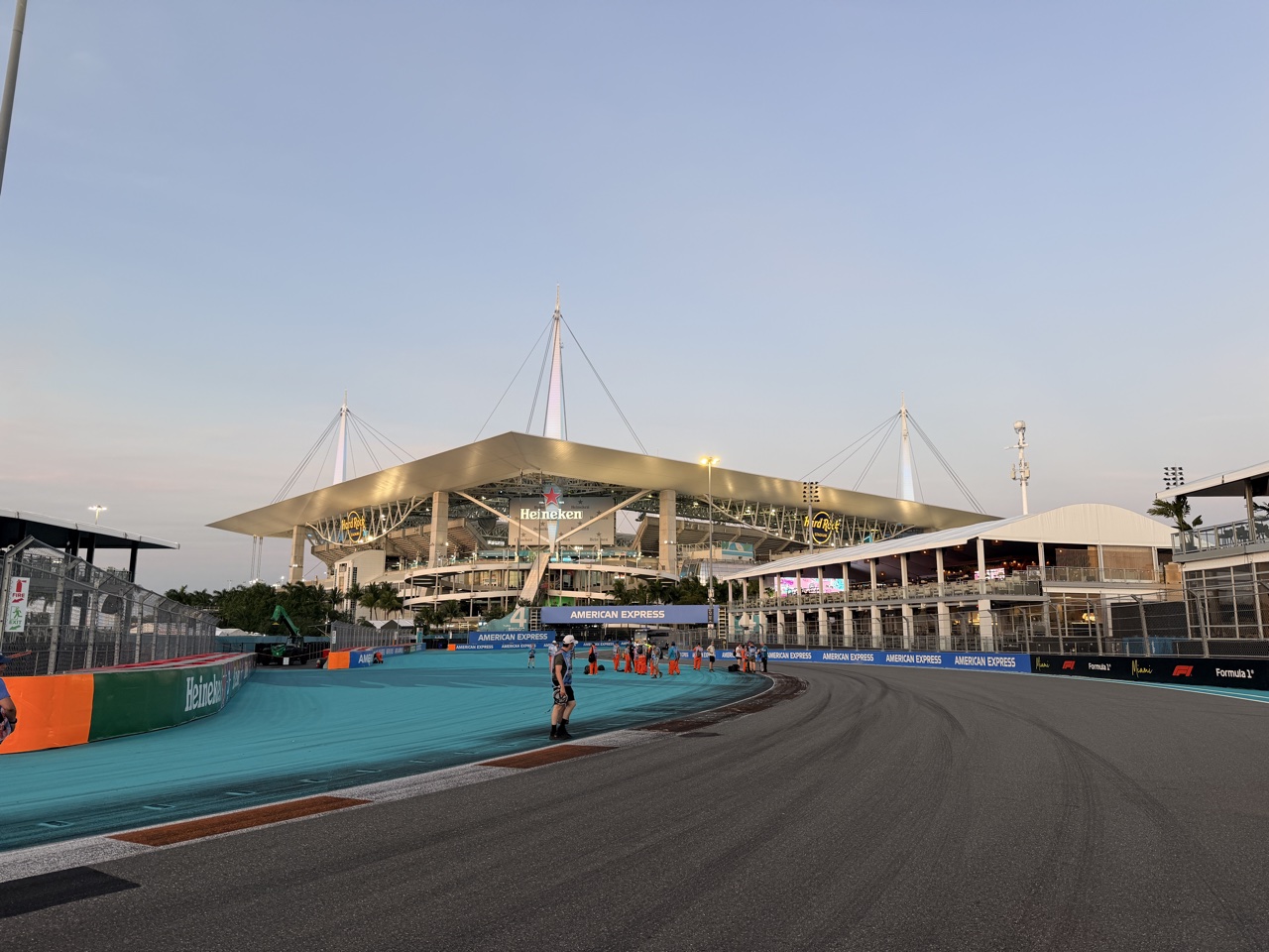 F1 Miami Paddock Club track
