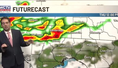 Beneficial rain is on the way for Tallahassee, the Big Bend and South Georgia