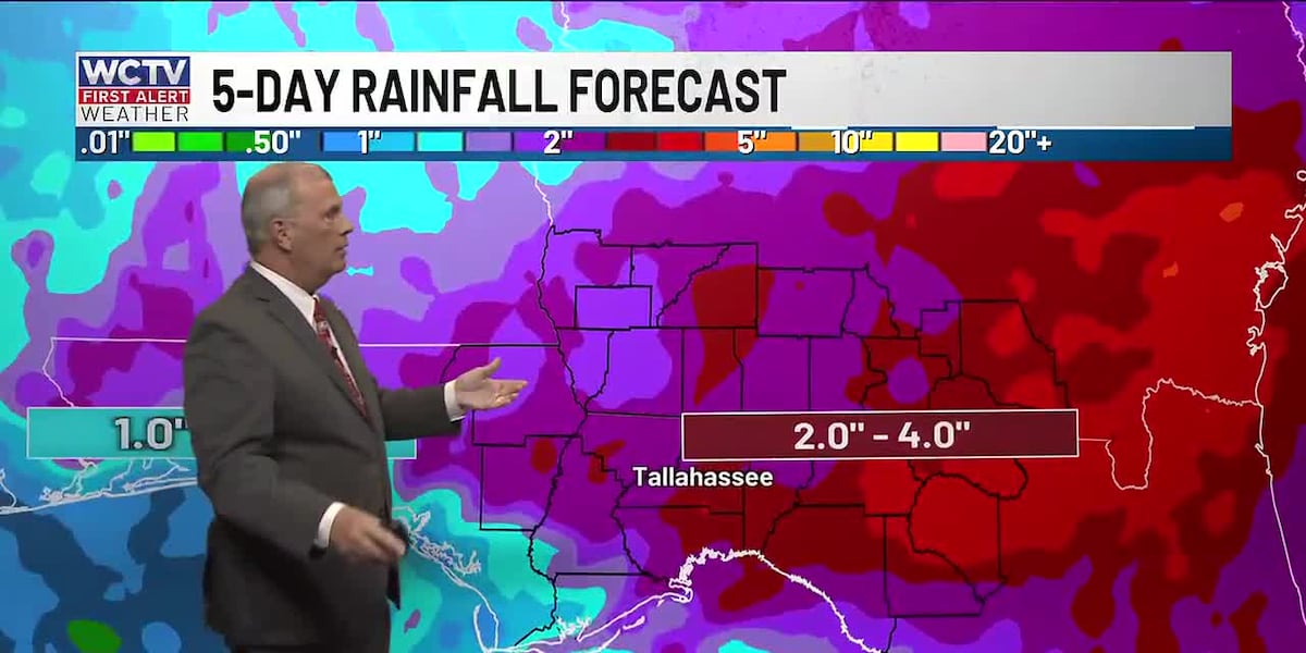 Rain chances to stay above normal a while longer 🌦️