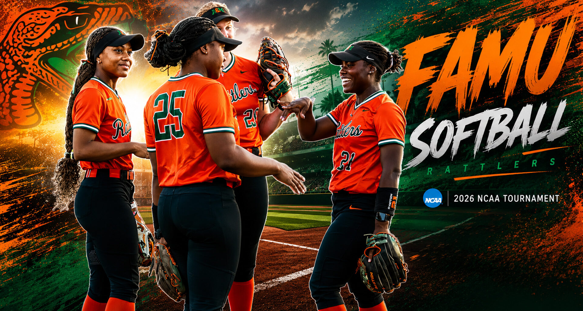 FAMU softball versus Florida