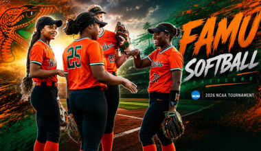 FAMU softball versus Florida