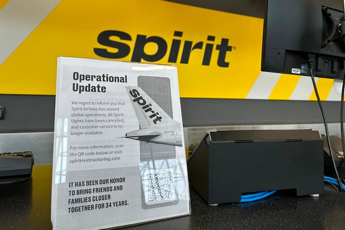Spirit Airlines asks guests not to go to the airport, or expect rebookings