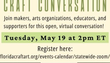 Statewide Craft Conversation - St Pete Catalyst